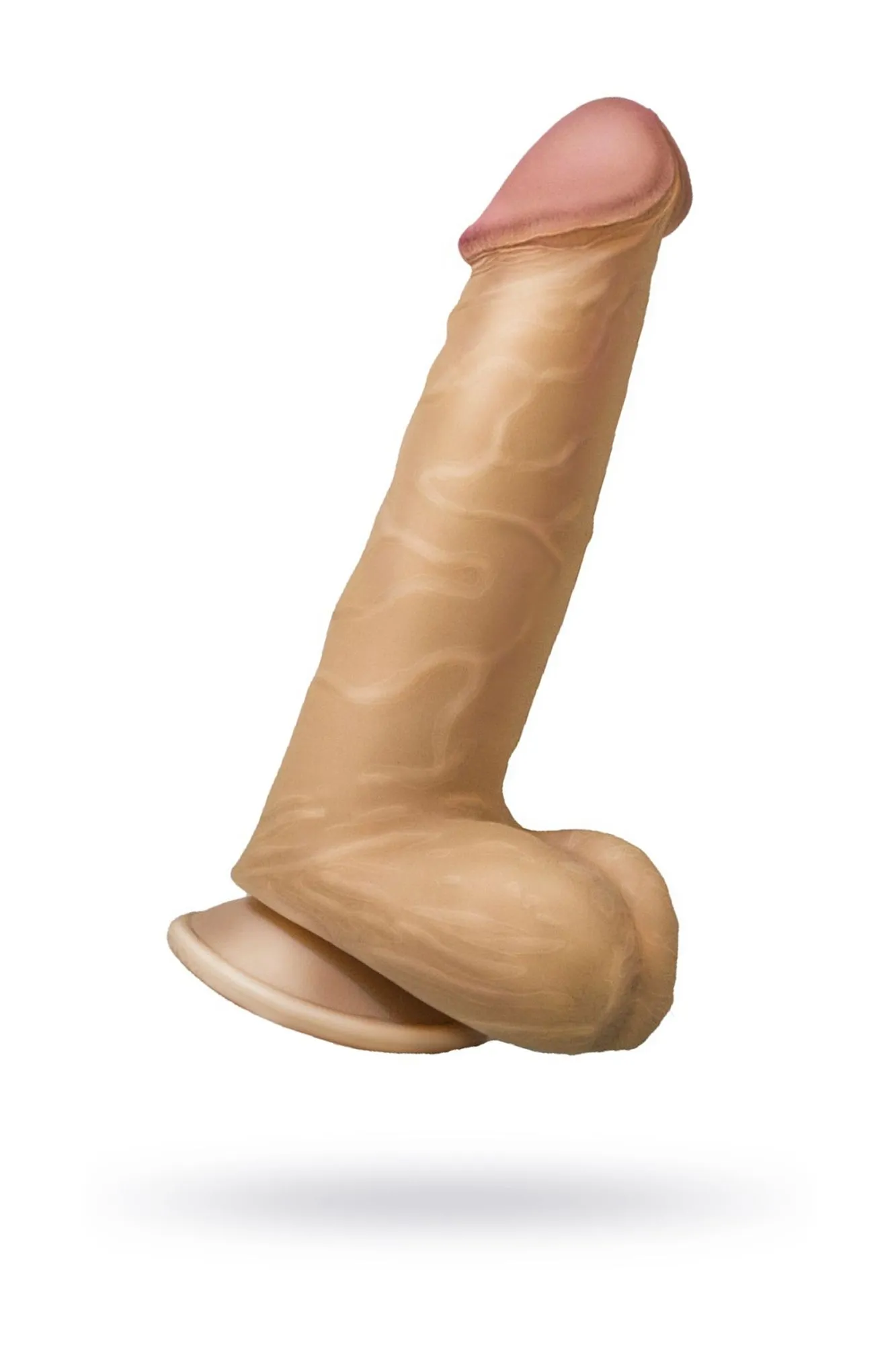 фаллоимитатор неоскин на присоске human copy lovetoy, tpr, телесный, 17 см в Севастополе