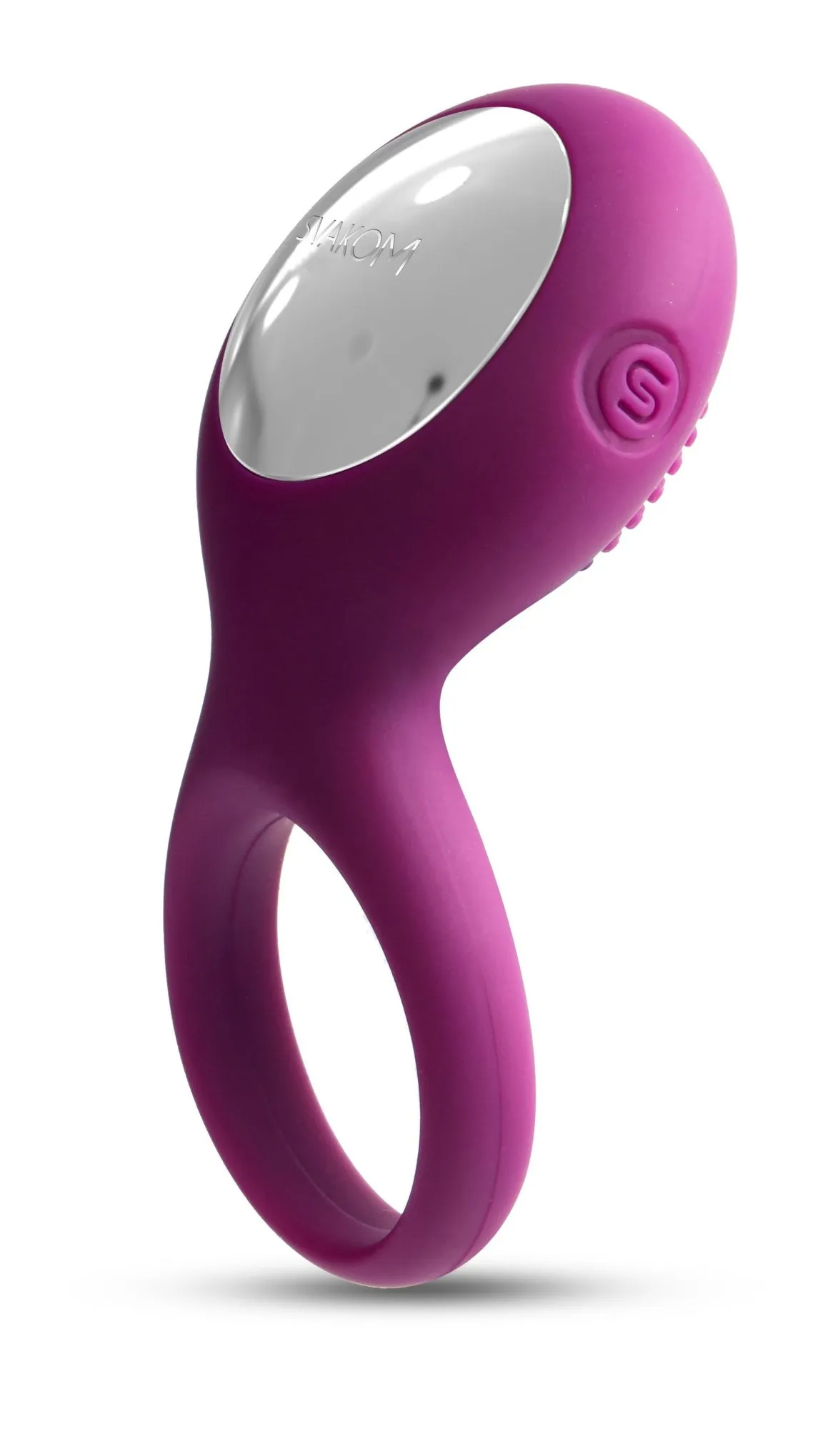 виброкольцо со стимулятором svakom tyler, фиолетовое в Севастополе
