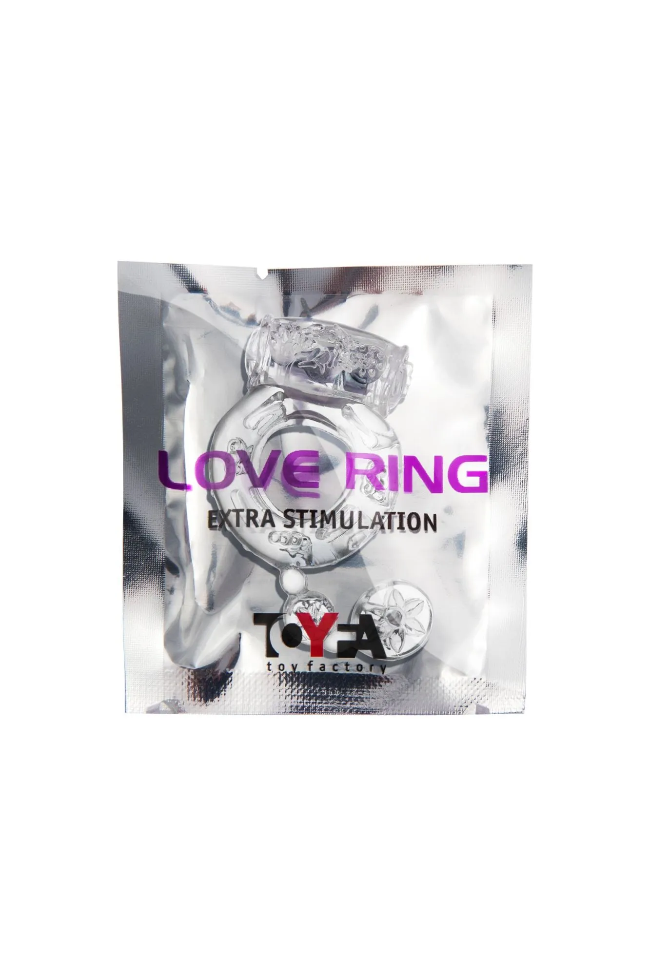 виброкольцо toyfa, tpe, прозрачный в Севастополе