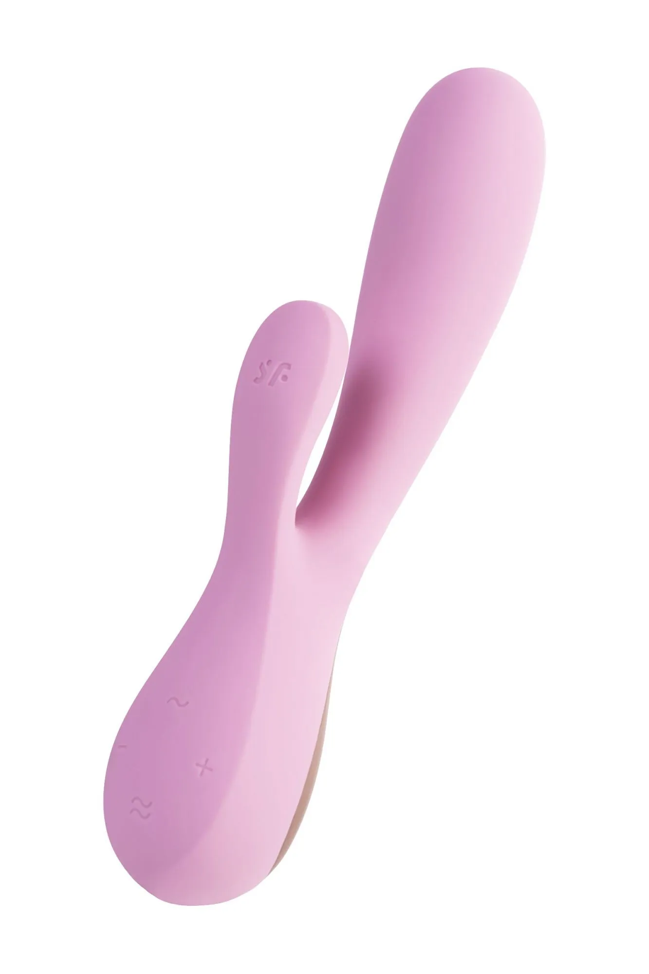 нереалистичный вибратор satisfyer mono flex, силикон, розовый, 20,4 см. в Севастополе
