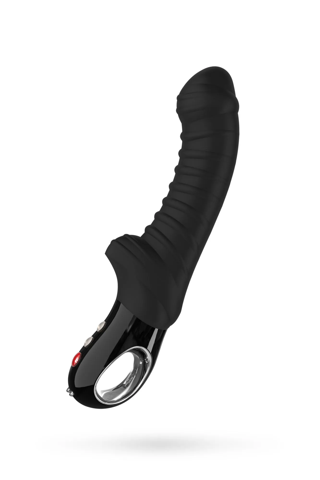 вибратор fun factory tiger, силикон, черный, 23 см в Севастополе