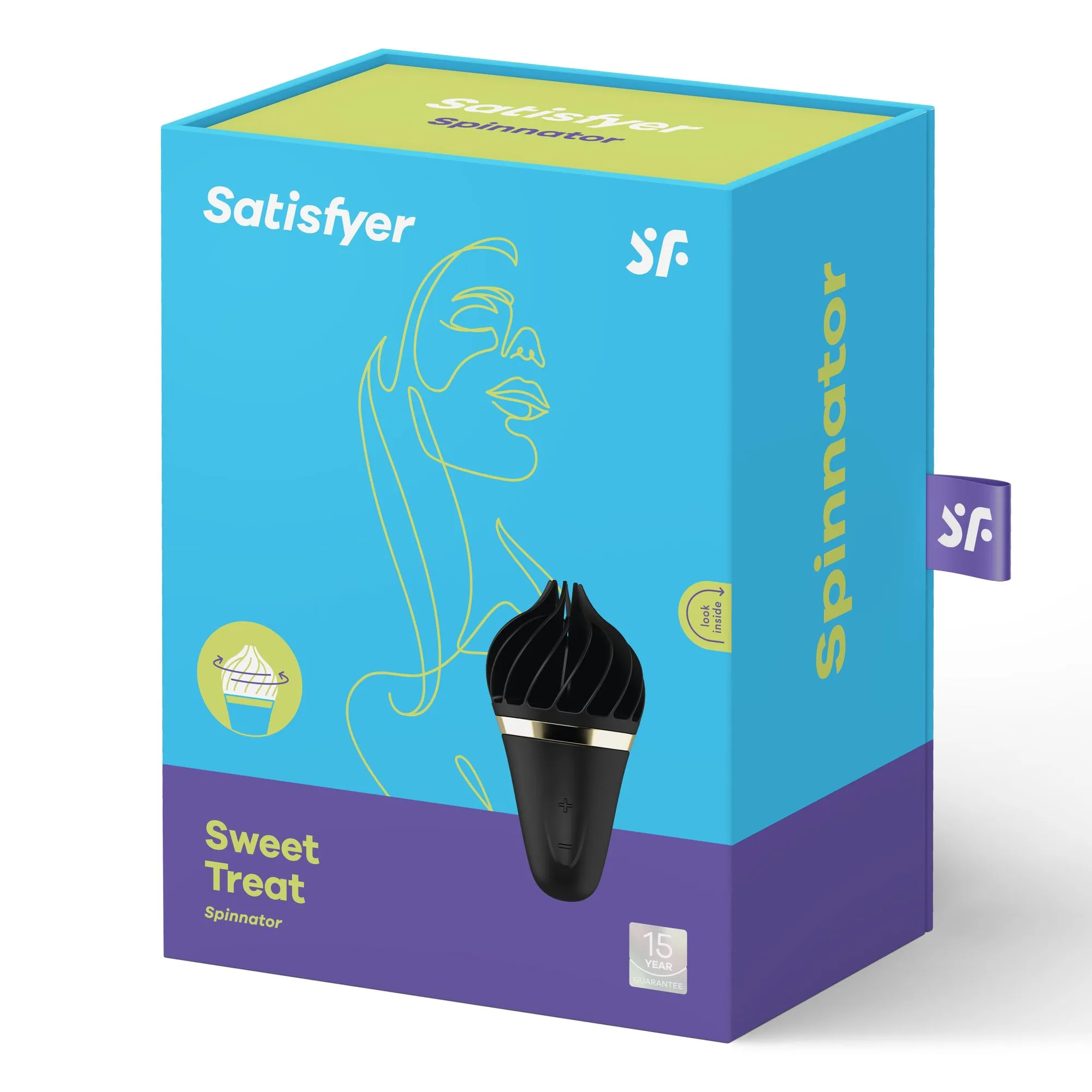 вибростимулятор satisfyer sweet treat black 000893sa в Севастополе