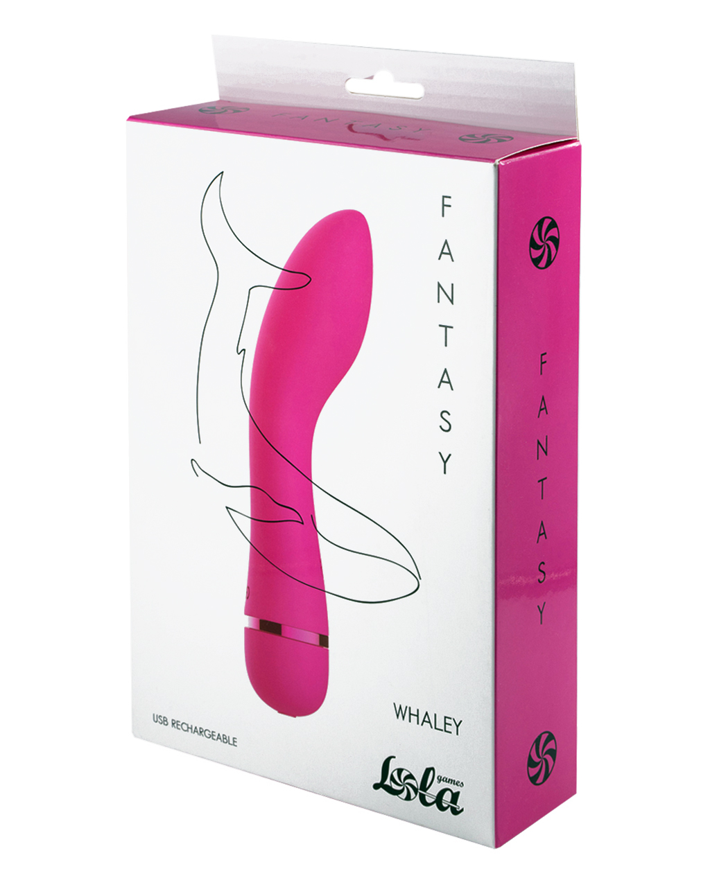 перезаряжаемый вибратор fantasy whaley pink 7911-02lola в Севастополе