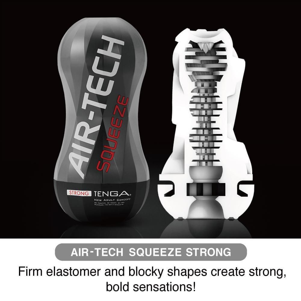многоразовый мастурбатор airtech squeeze strong от tenga в Севастополе