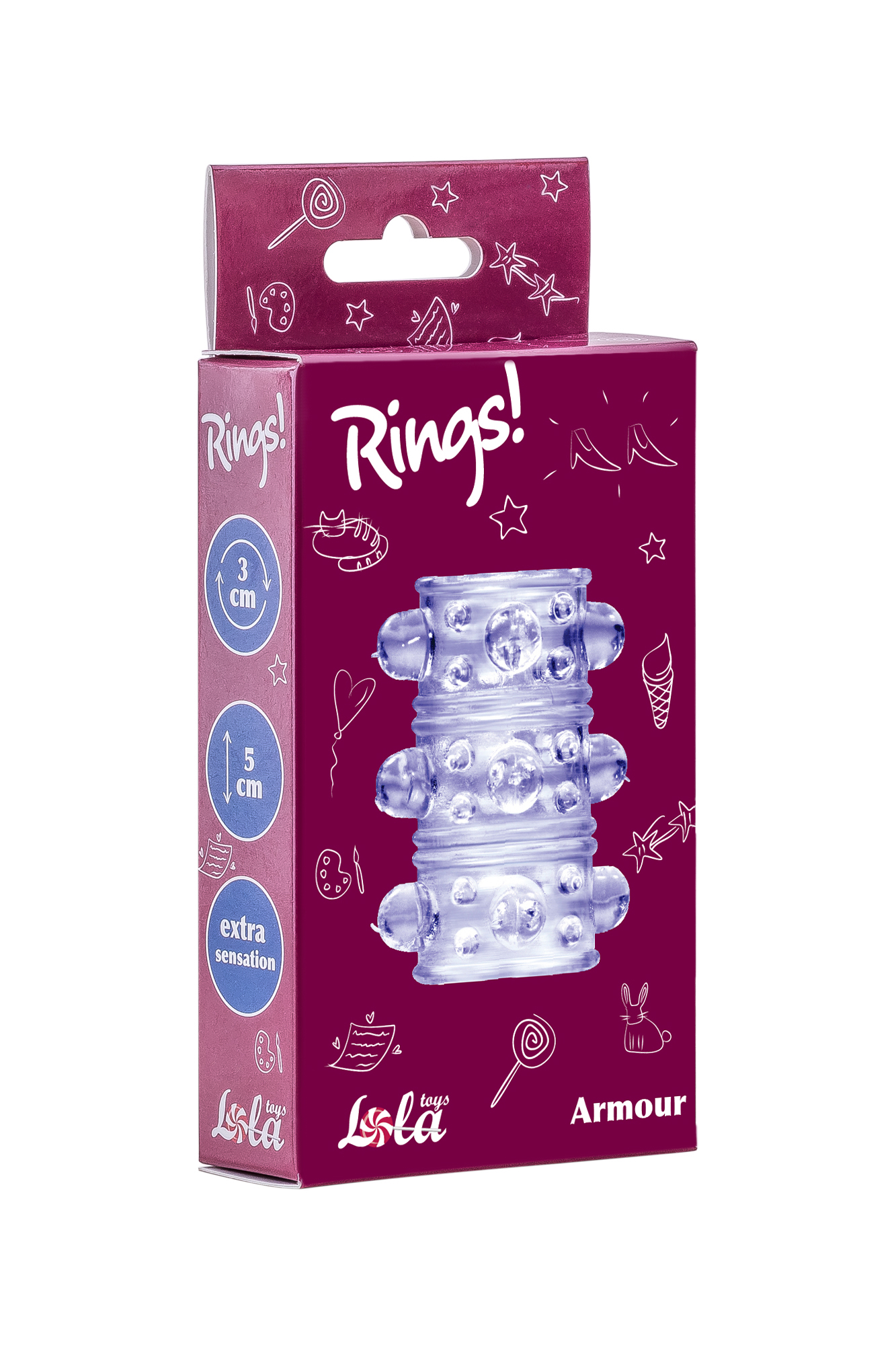 насадка на пенис rings armour purple 0115-12lola в Севастополе