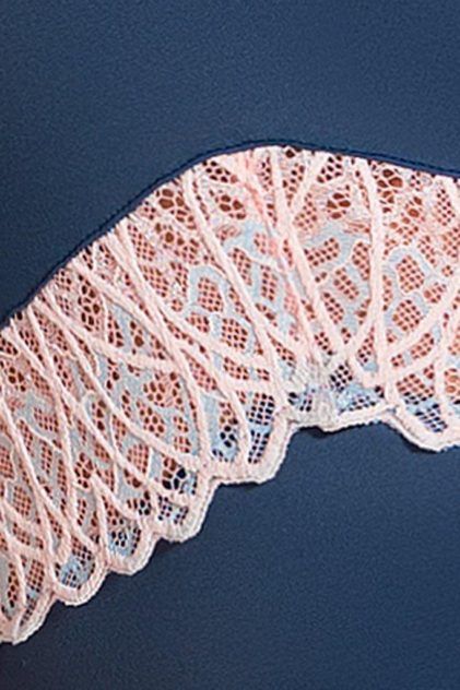 Эротическое корсет lapin rose selina синий в Севастополе