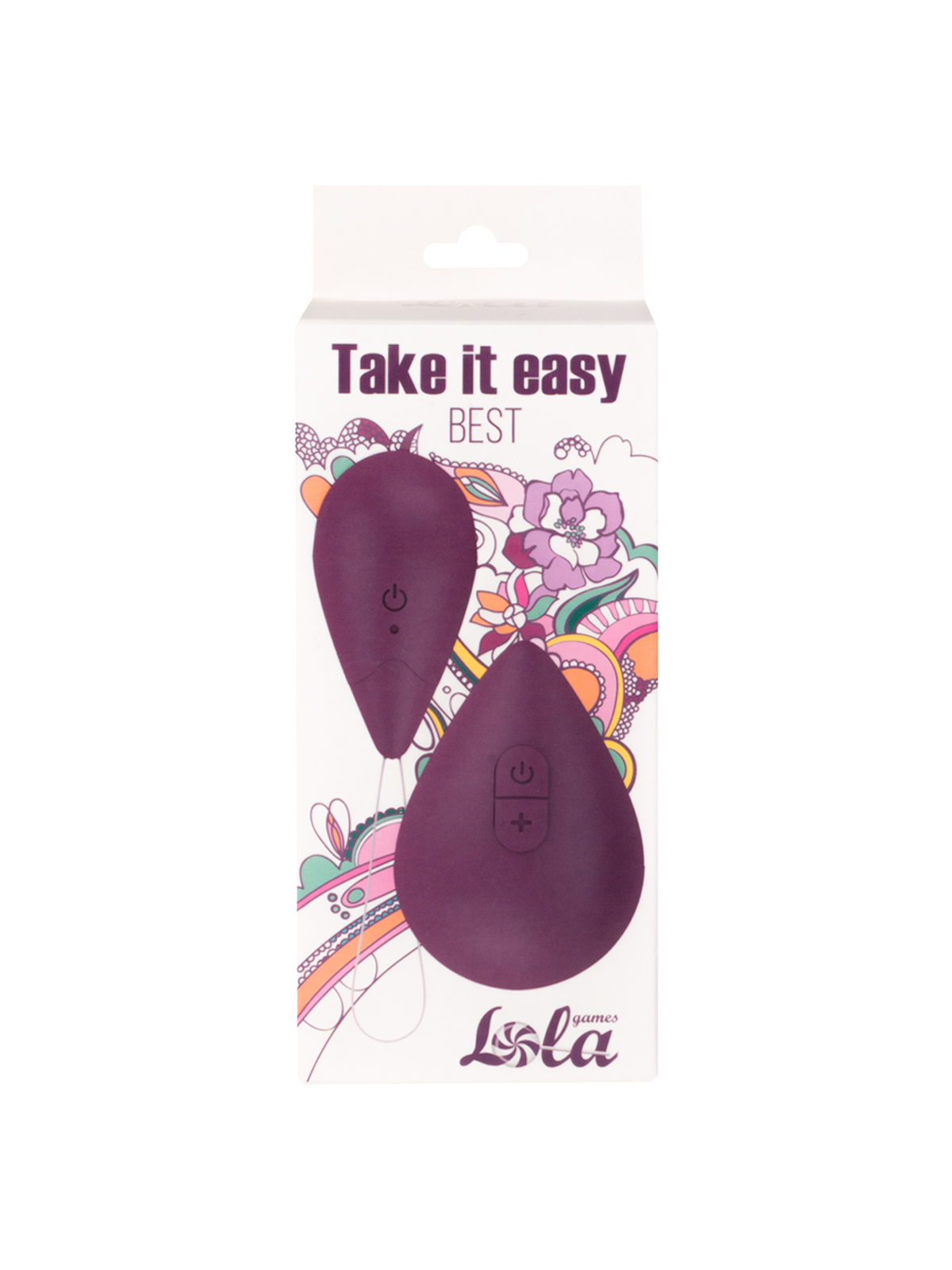 виброяйцо с пультом управления take it easy best purple 9021-03lola в Севастополе