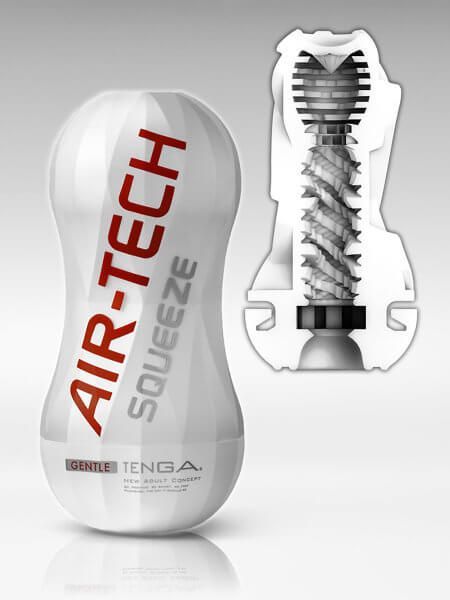 многоразовый мастурбатор airtech squeeze gentle от tenga в Севастополе
