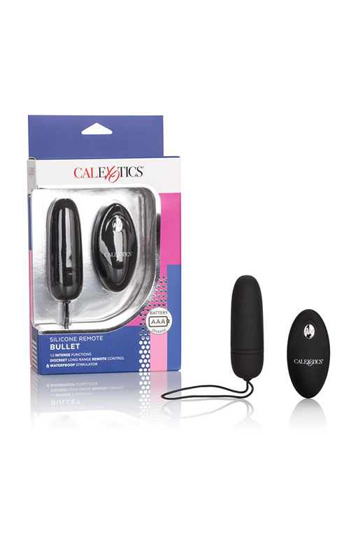 Вибропуля с управлением при помощи пульта Silicone Remote Bullet