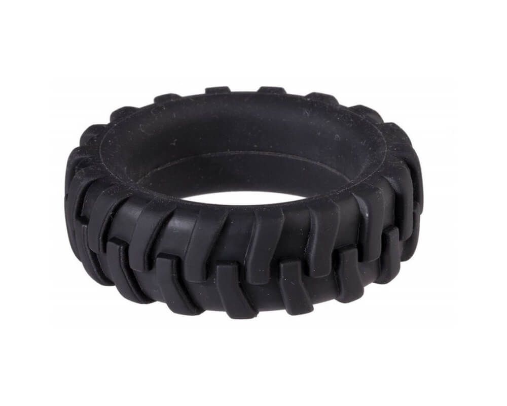 эрекционное кольцо menzstuff penis tire, 4,2 см, черное в Севастополе