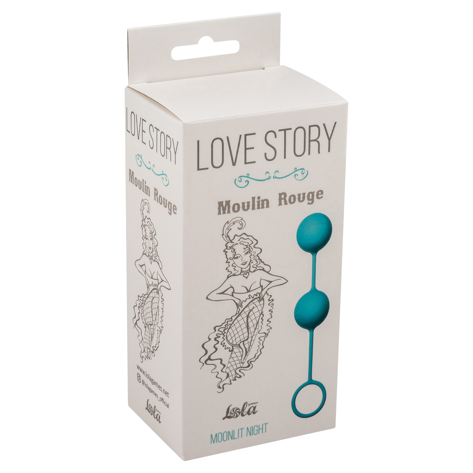 вагинальные шарики love story moulin rouge blue 3009-03lola в Севастополе