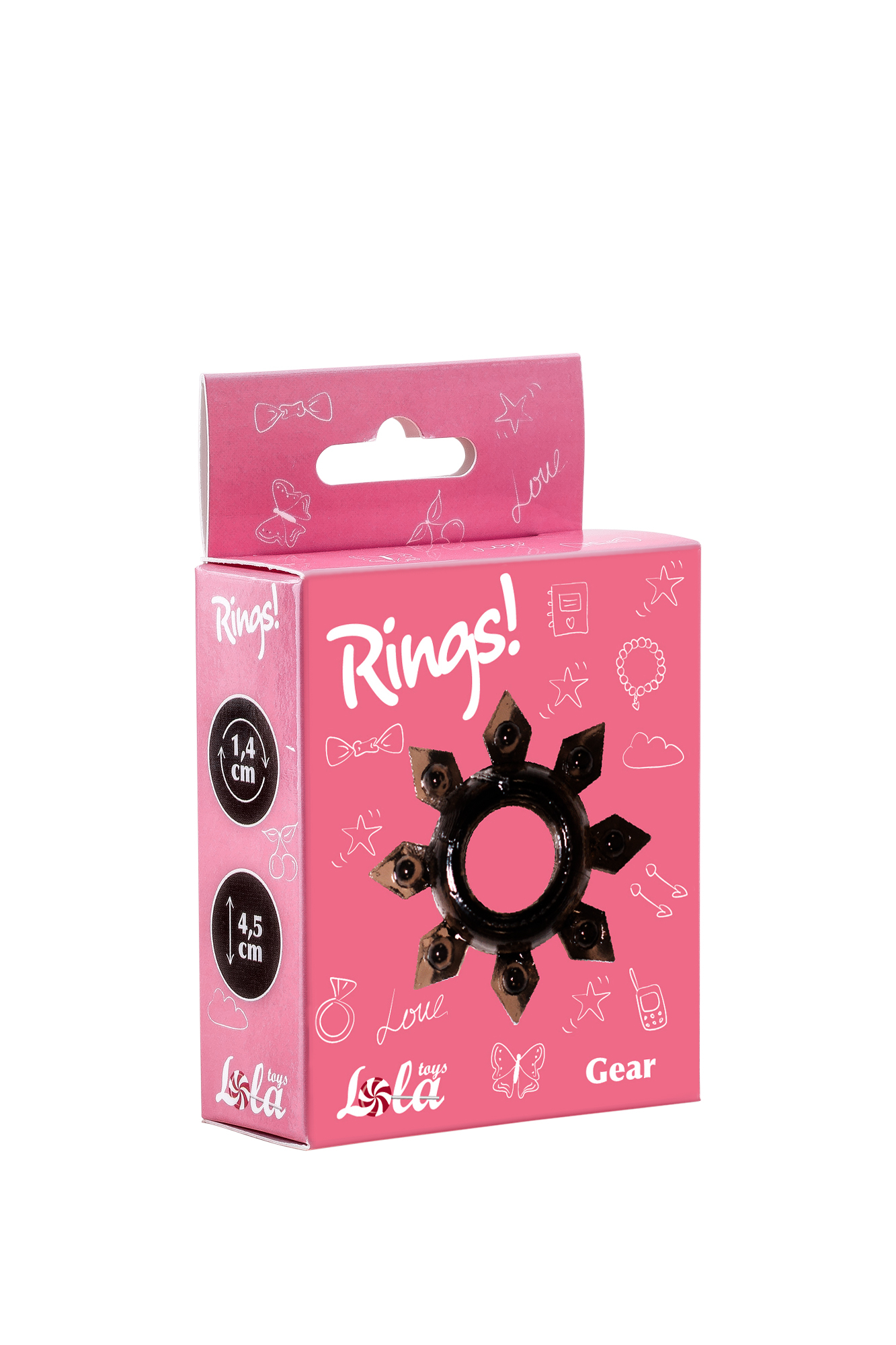 эрекционное кольцо rings gear black 0112-21lola в Севастополе