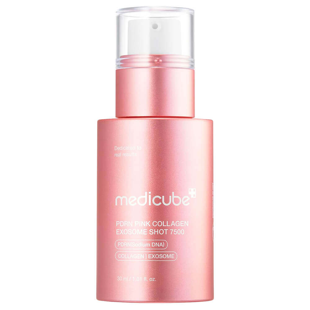 medicube pink collagen exosome shot serum7500, интенсивная омолаживающая ампула с микроиглами 30мл в Севастополе
