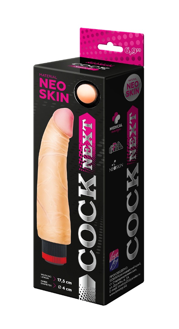 вибромассажёр cock next 6"9 600705ru в Севастополе