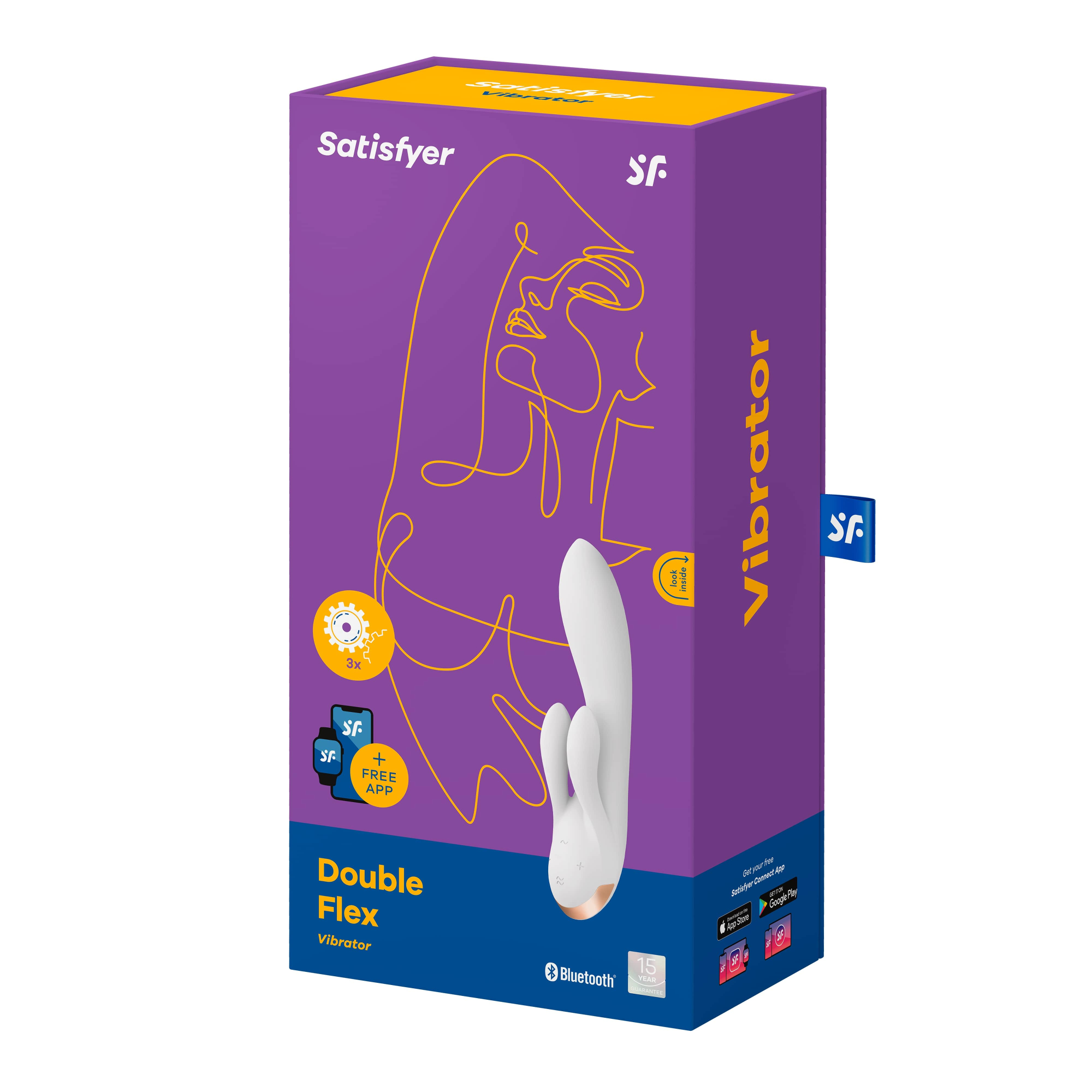 вибромассажер double flex (white) в Севастополе