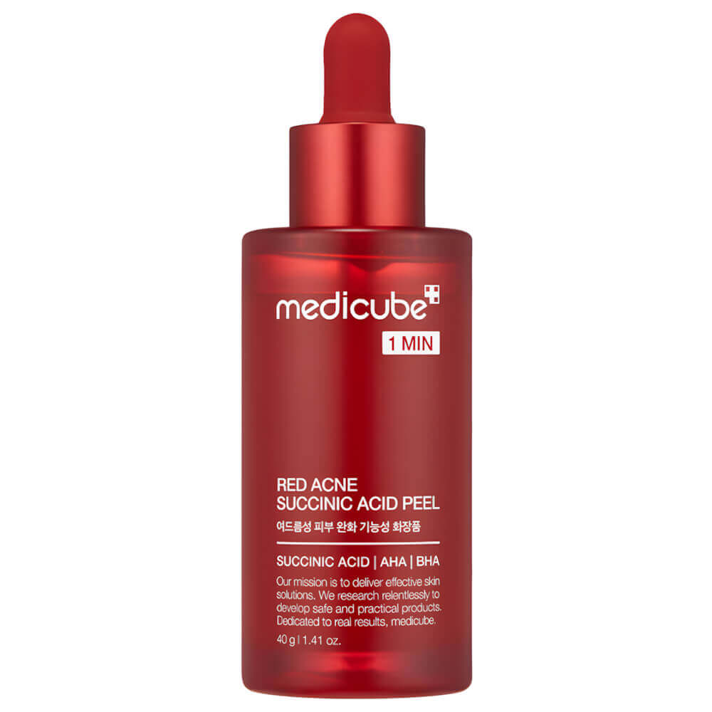 medicube red acne succinic acid peel, пилинг для проблемной кожи с янтарной кислотой 40 г в Севастополе