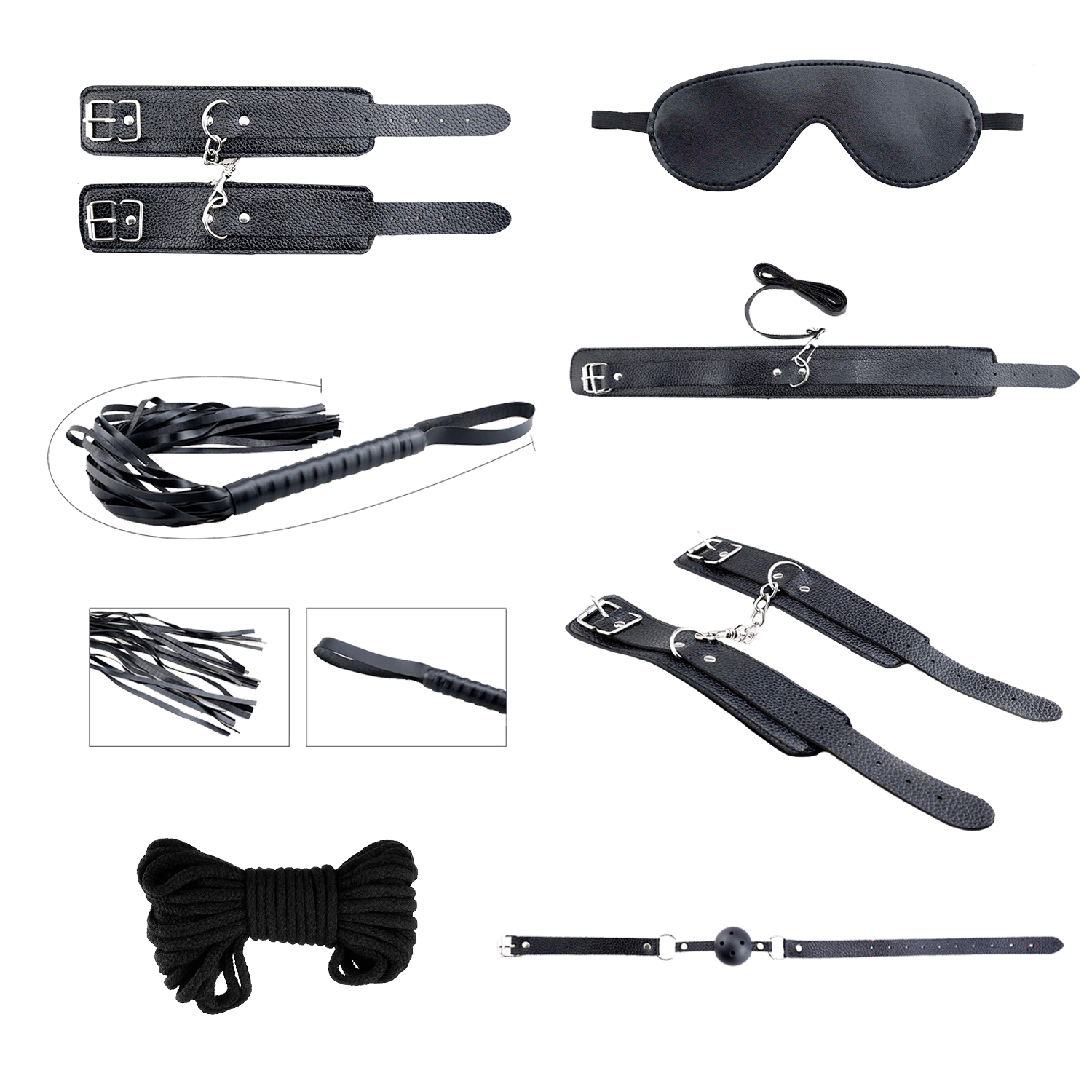 набор аксессуаров secret desires black bdsm kit 33559al в Севастополе