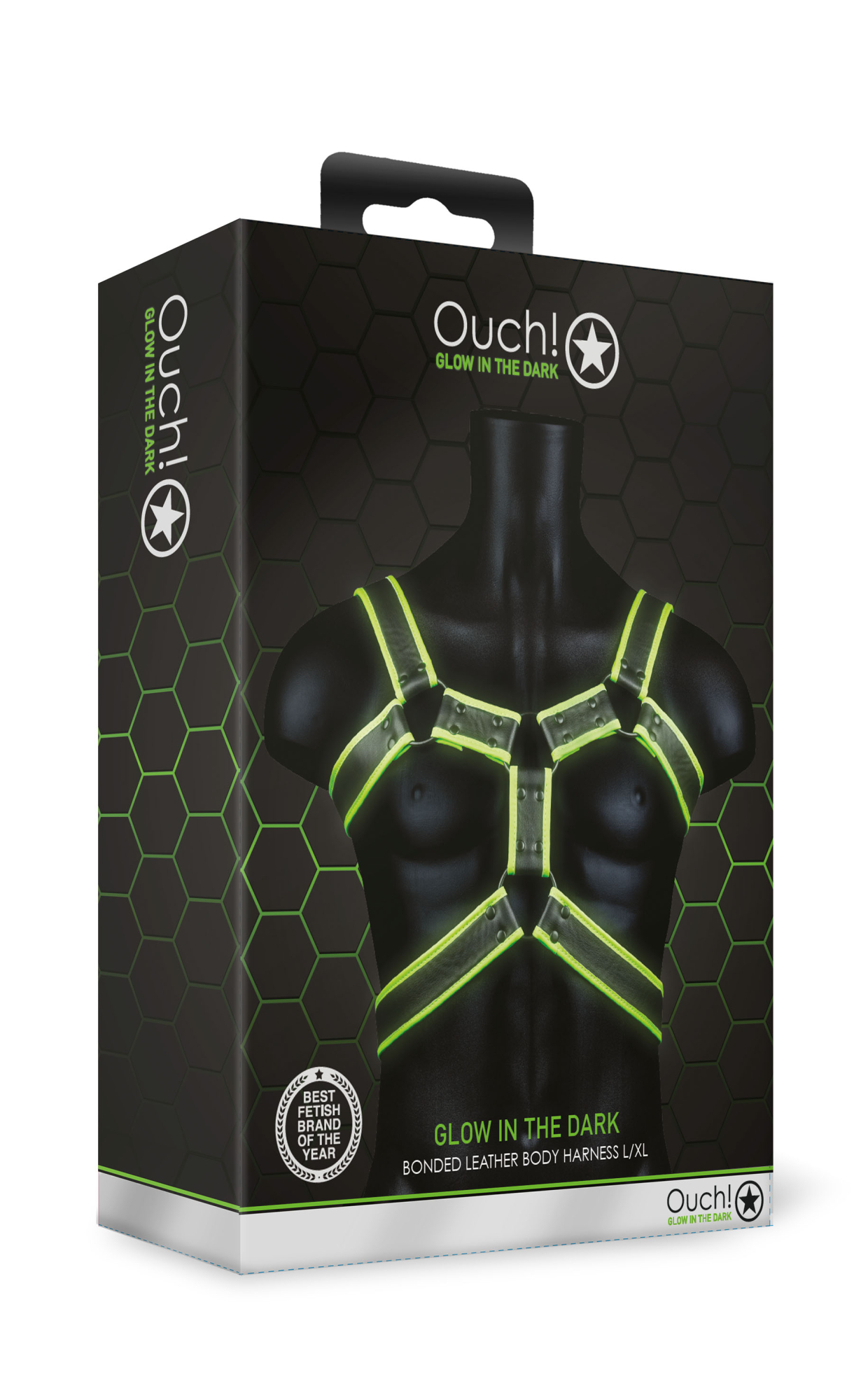 портупея body harness - glow in the dark (l/xl) в Севастополе