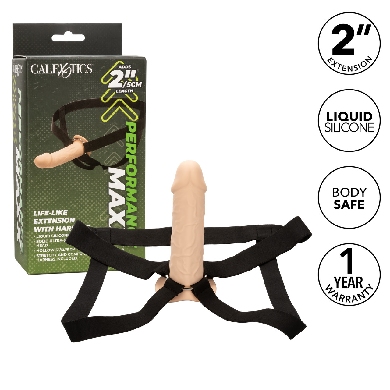 фаллопротез performance maxx life-like extension with harness (17,75 х 5 см.) в Севастополе