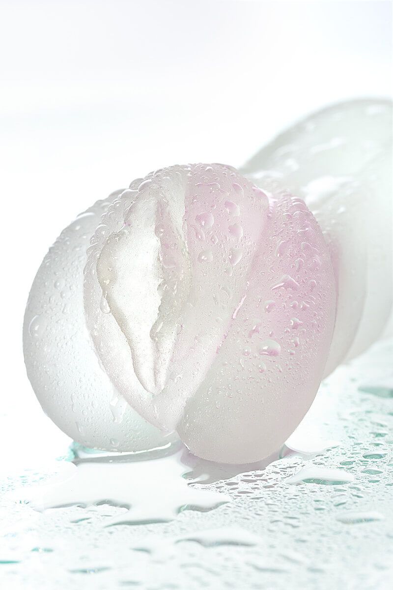 мастурбатор реалистичный toyfa juicy pussy crystal rose, 14 см в Севастополе