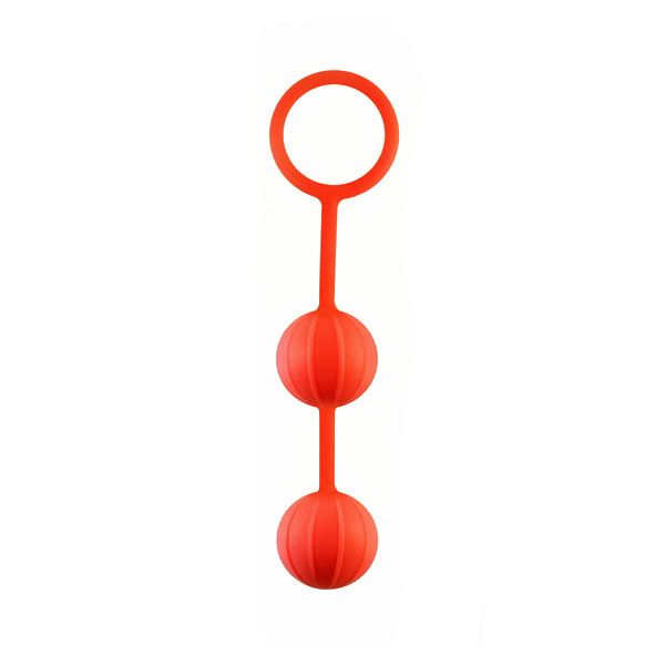шарики вагинальные lovetoy kegel ball, оранжевые в Севастополе