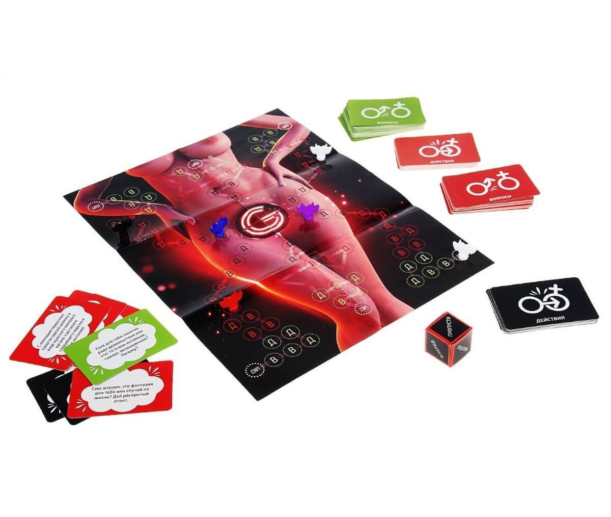игра карточная "точка g", с полем в Севастополе