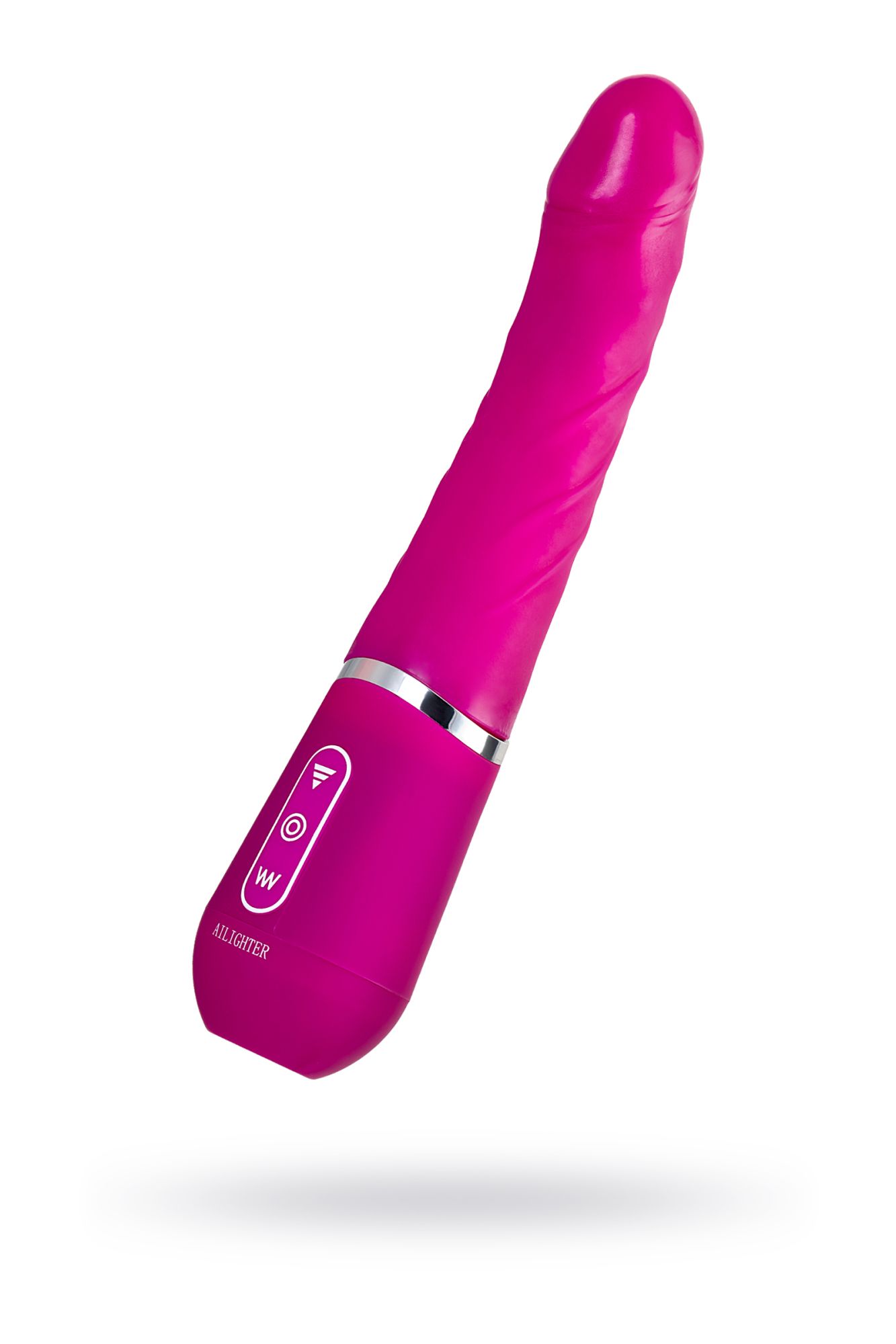 нереалистичный вибратор ailighter smart telescopic lover, tpe, розовый, 27,1 см. в Севастополе