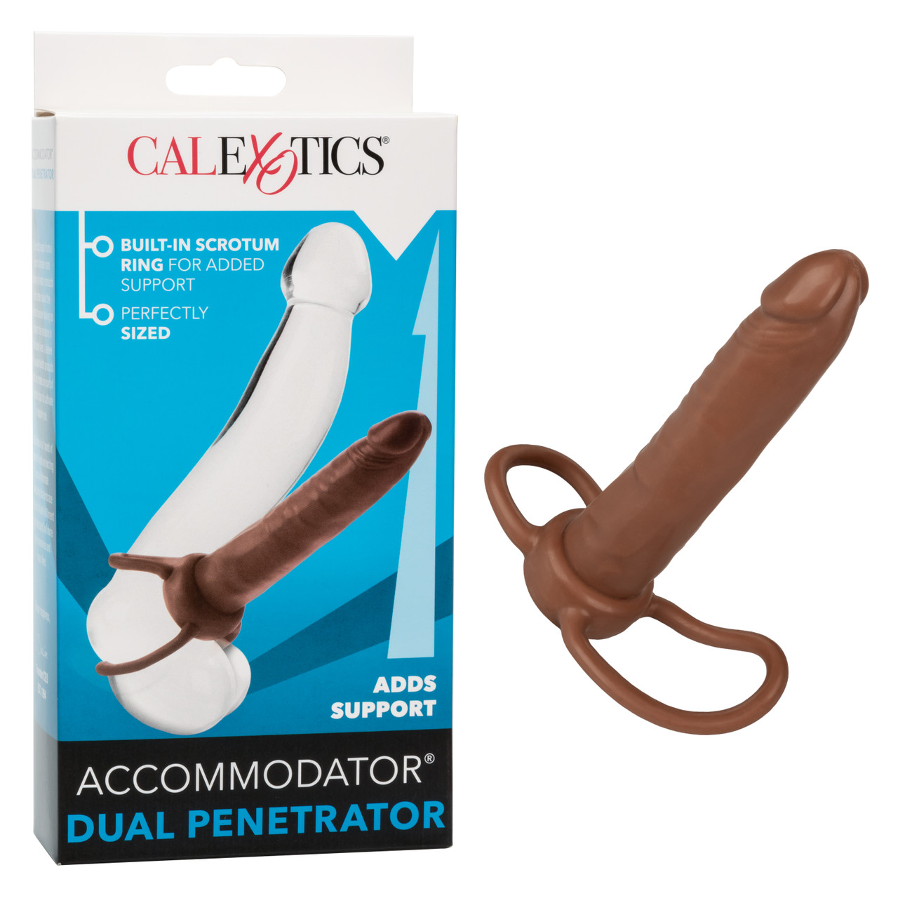 страпон для двойного проникновения (пенетрейшен) accommodator dual penetrator в Севастополе