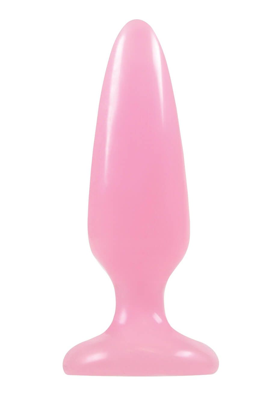 анальная пробка ns novelties firefly pleasure plug маленькая, розовая в Севастополе