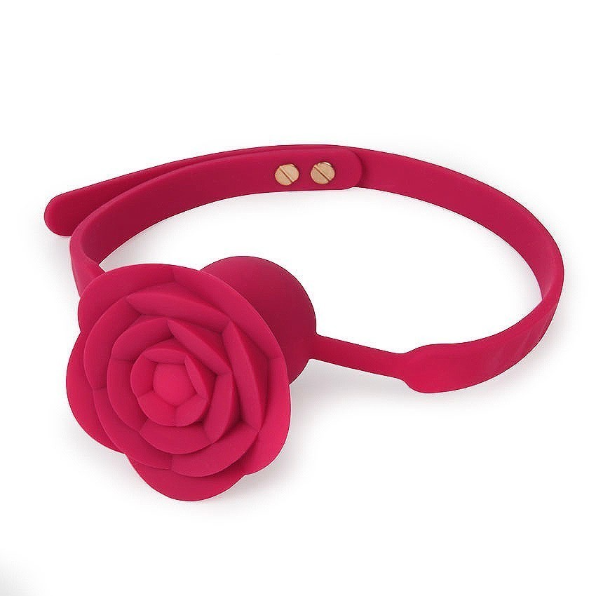 вибромассажёр s-hande blazing rose, кляп с вибрацией, розовый в Севастополе