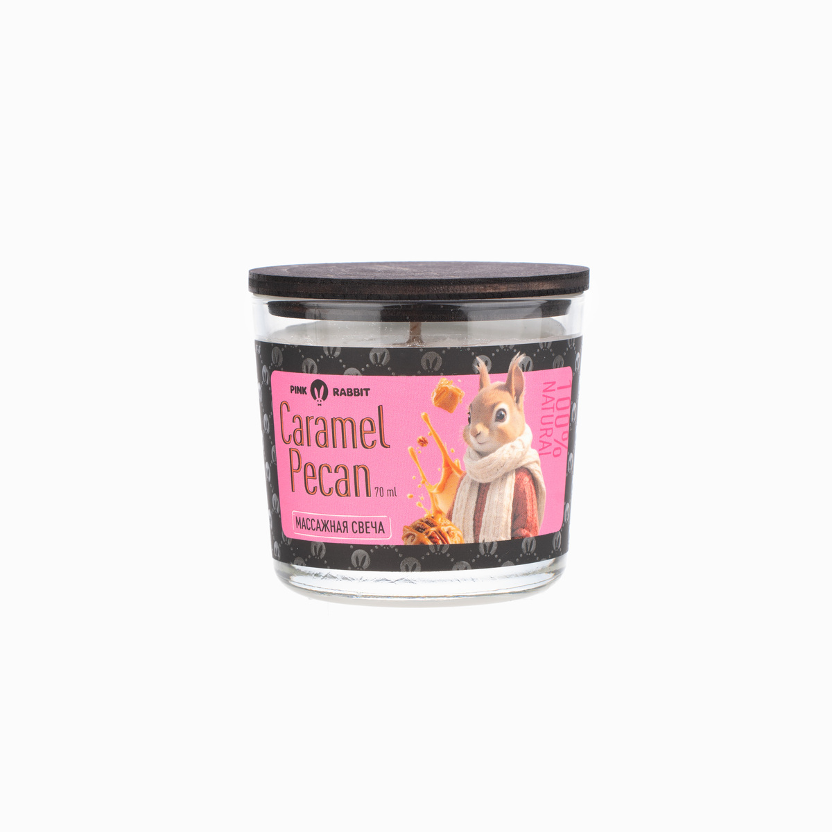 массажная свеча pinkrabbit caramel pecan, 70мл в Севастополе