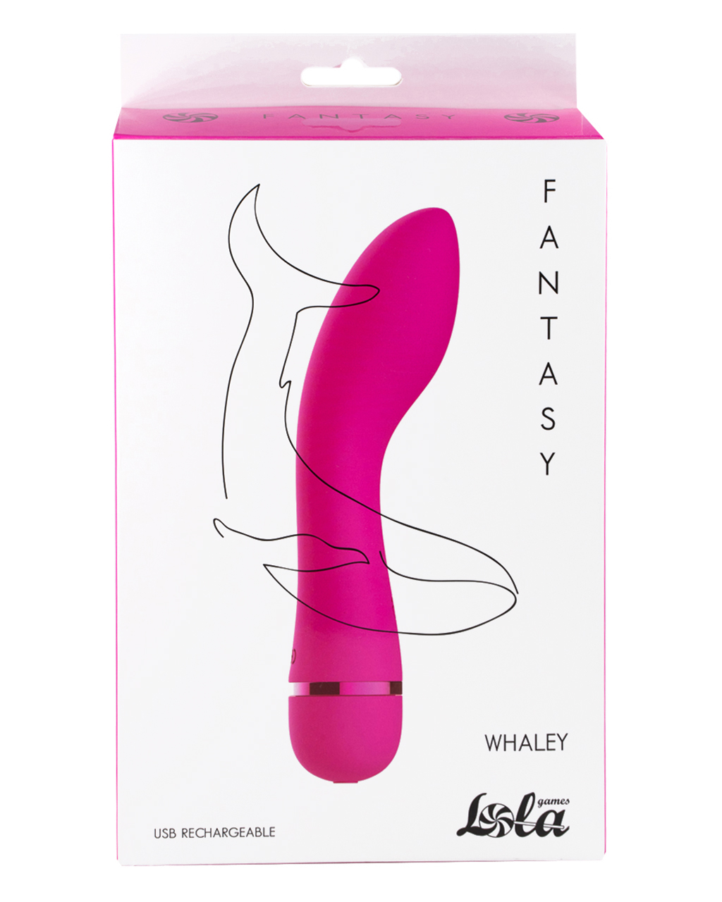 перезаряжаемый вибратор fantasy whaley pink 7911-02lola в Севастополе