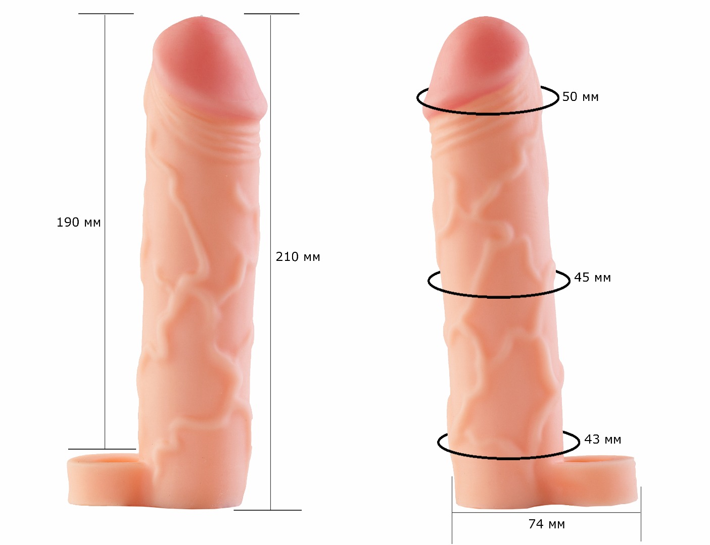 фаллоудлинитель с кольцом cock next 692403ru в Севастополе