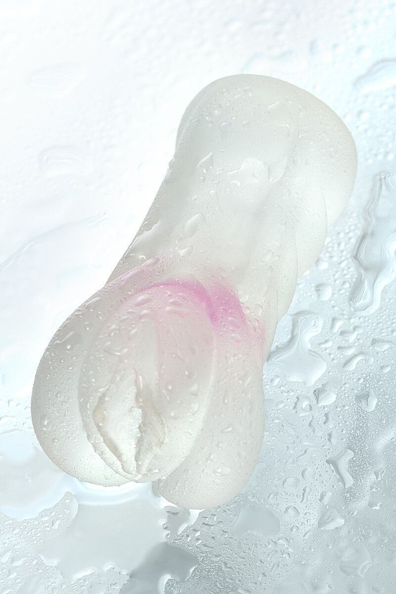 мастурбатор реалистичный toyfa juicy pussy crystal rose, 14 см в Севастополе