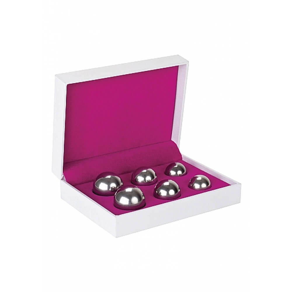 вагинальные шарики shots media ben wa balls set, металлические в Севастополе