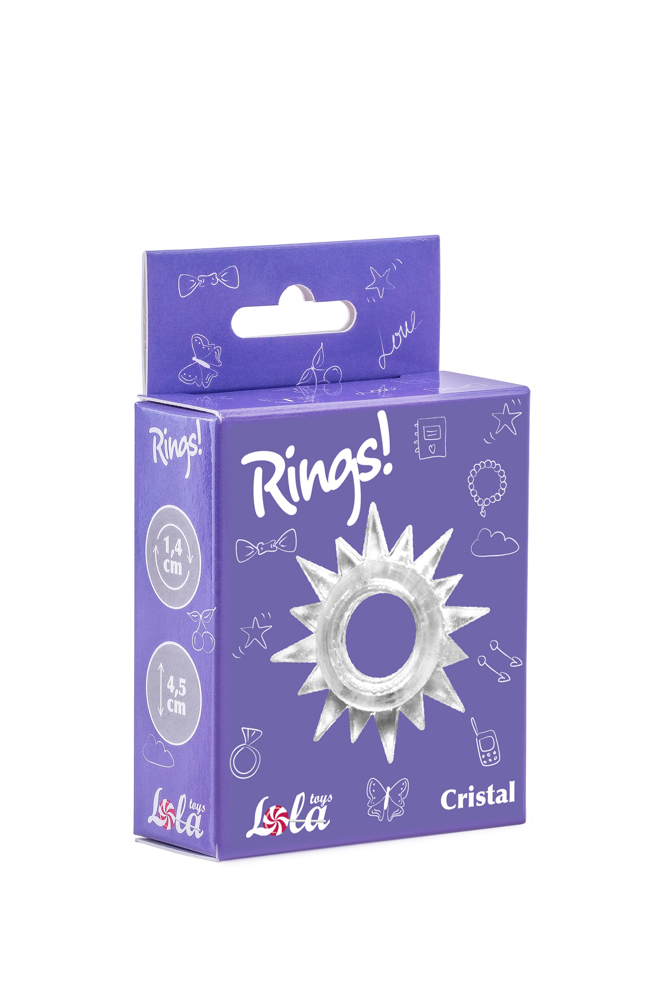 эрекционное кольцо rings cristal white 0112-12lola в Севастополе