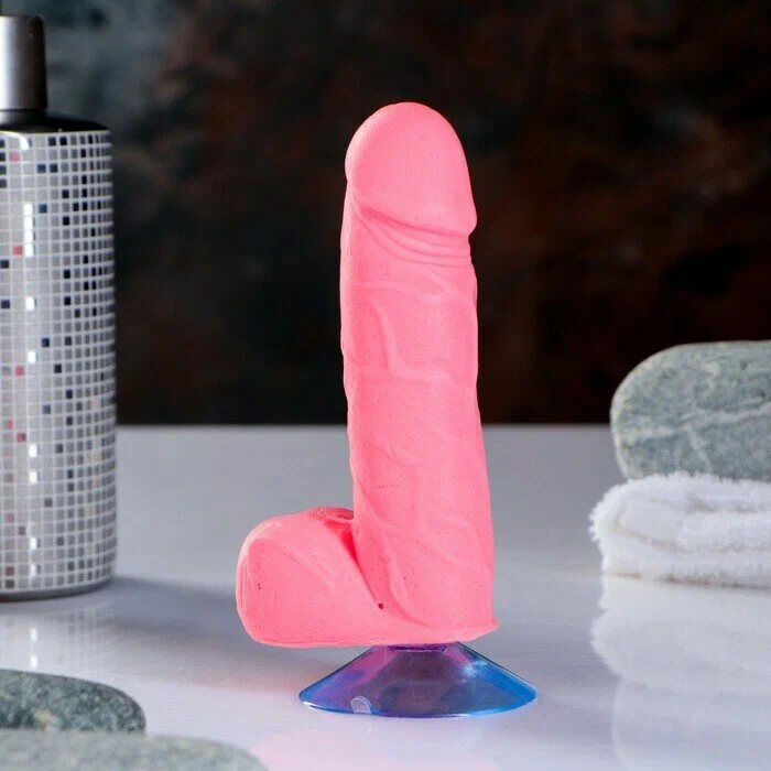 мыло фигурное "фаворит" на прососке, 13 см, розовое в Севастополе