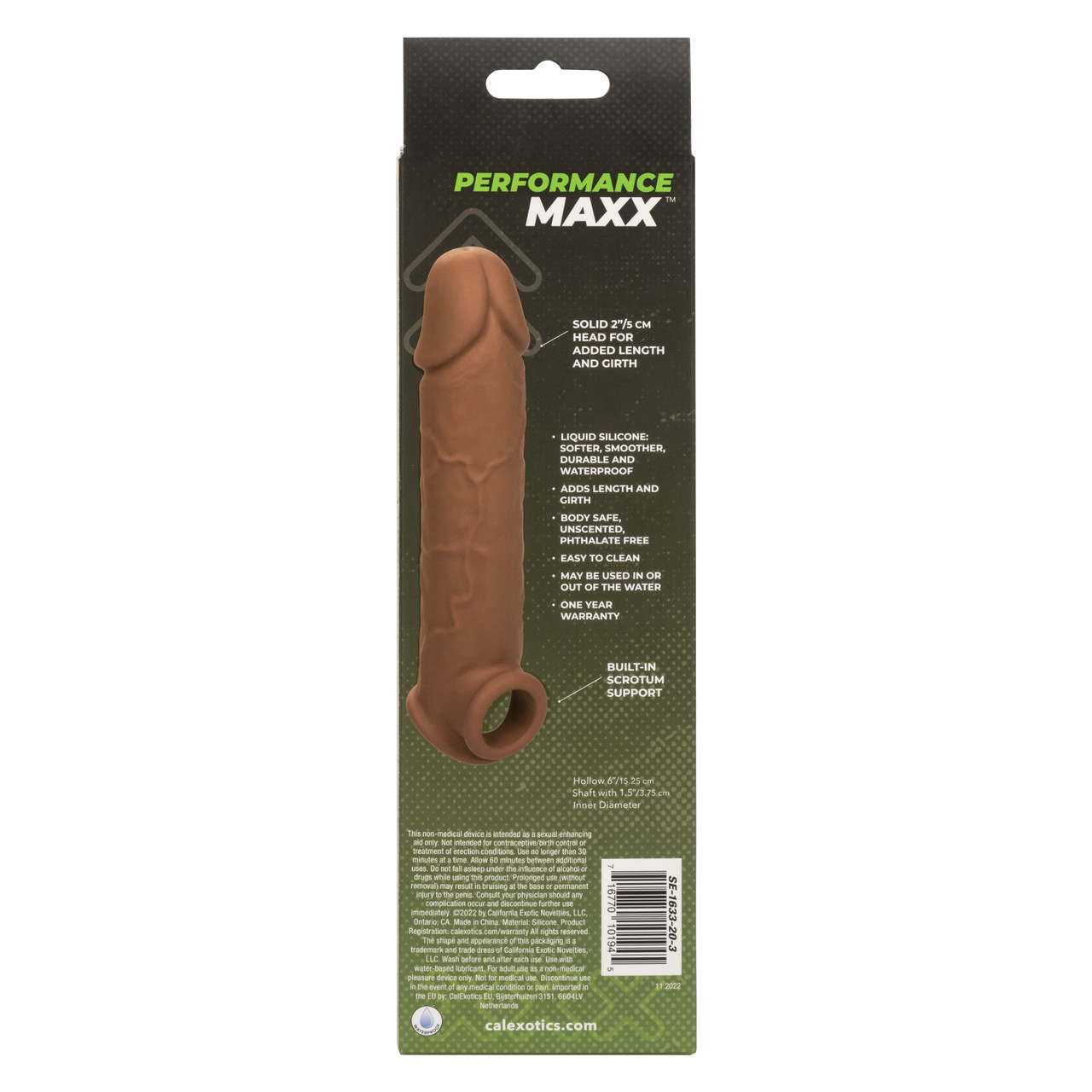 увеличивающая насадка на член performance maxx™ life-like extension (20,25 х 3,75 см.) в Севастополе