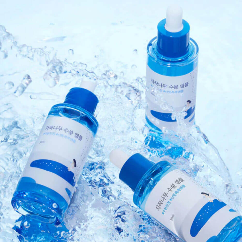 round lab birch juice moisturizing ampoule, липосомальная ампула для интенсивного увлажнения 50 мл в Севастополе