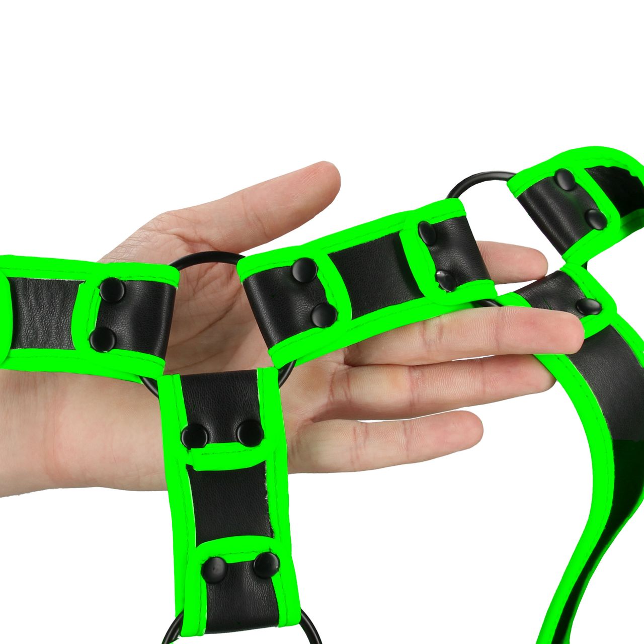портупея body harness - glow in the dark (l/xl) в Севастополе