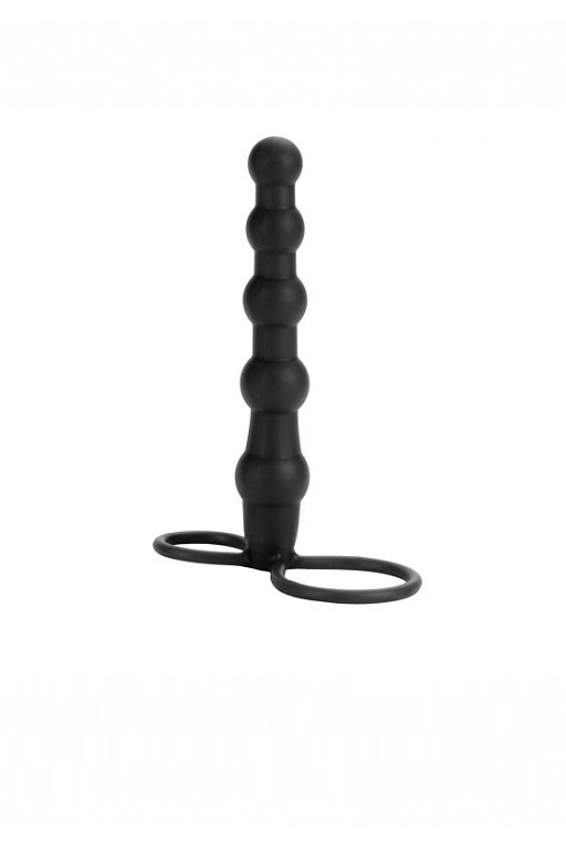 страпон для двойного проникновения (пенетрейшен) beaded dual penetrator в Севастополе