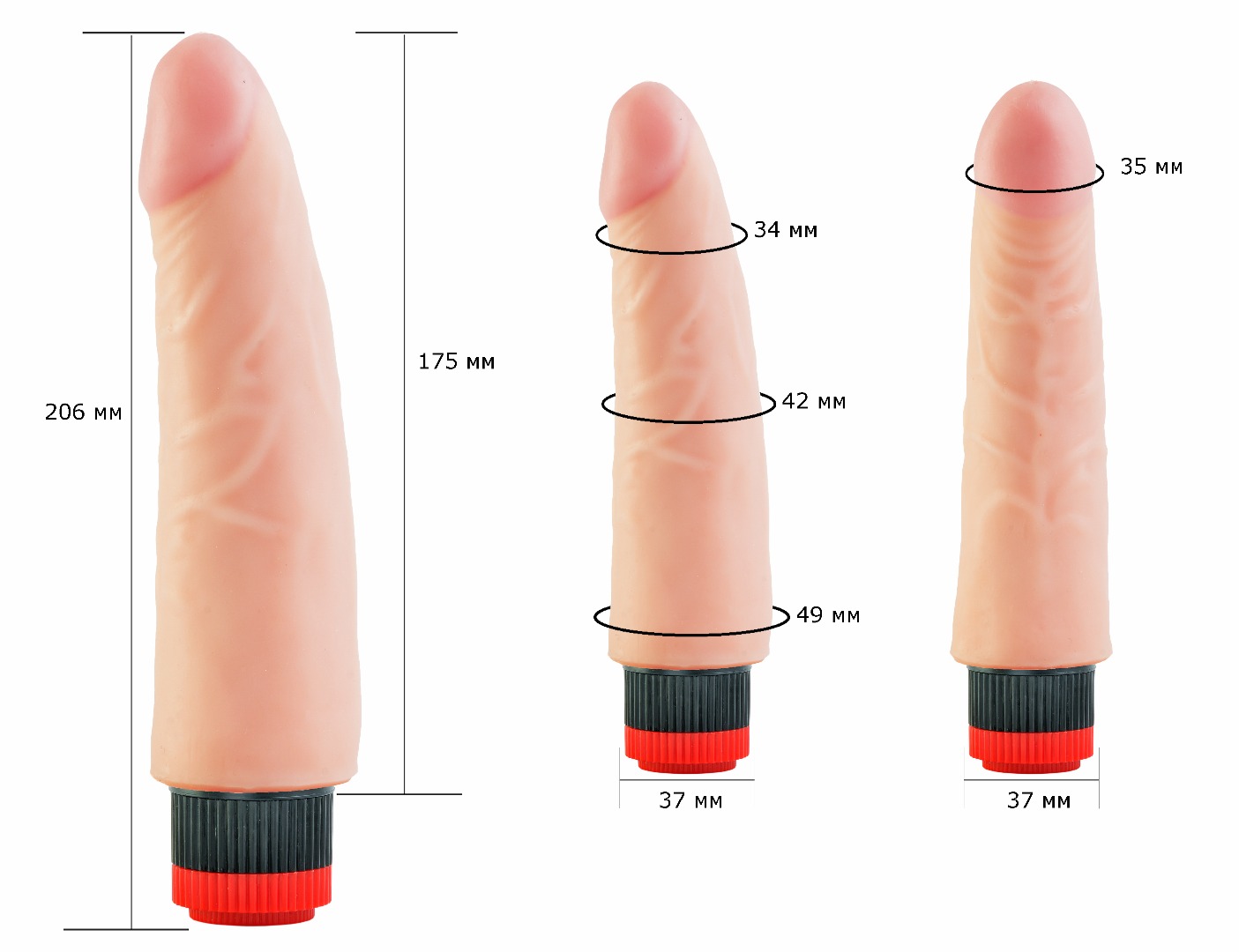 вибромассажёр cock next 6"8 602205ru в Севастополе