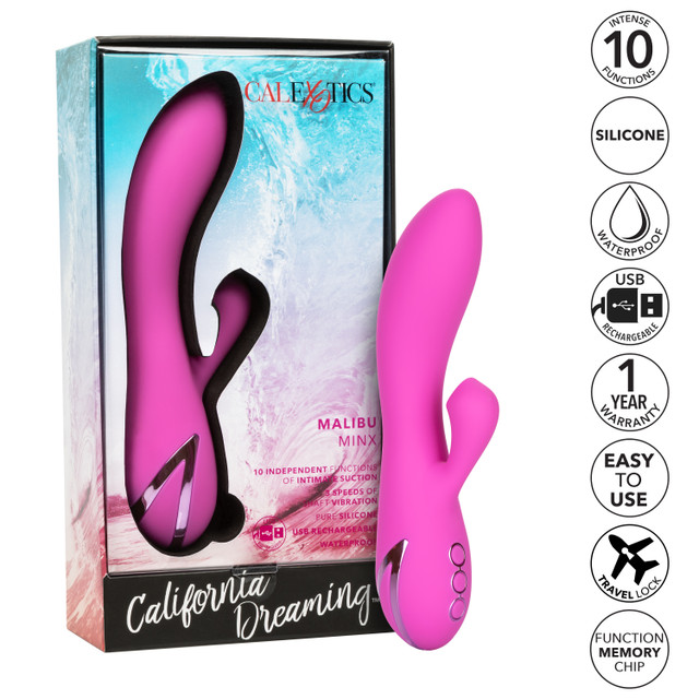 вибромассажер кролик malibu minx с функцией «мощное всасывание» в Севастополе