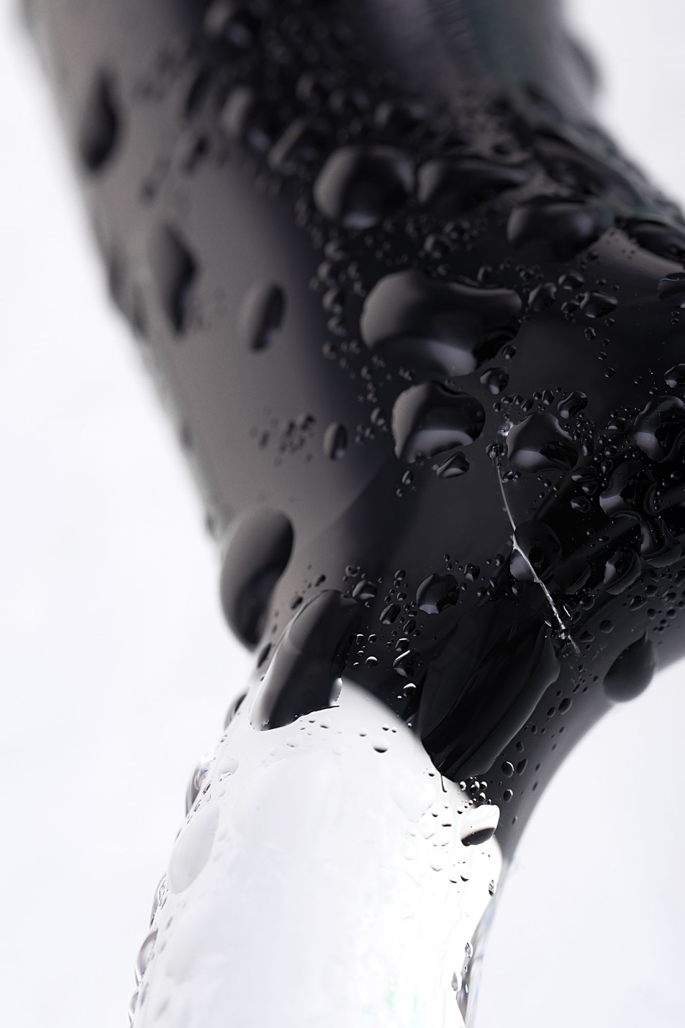 стимулятор простаты sexus glass, стекло, черный, 17 см в Севастополе
