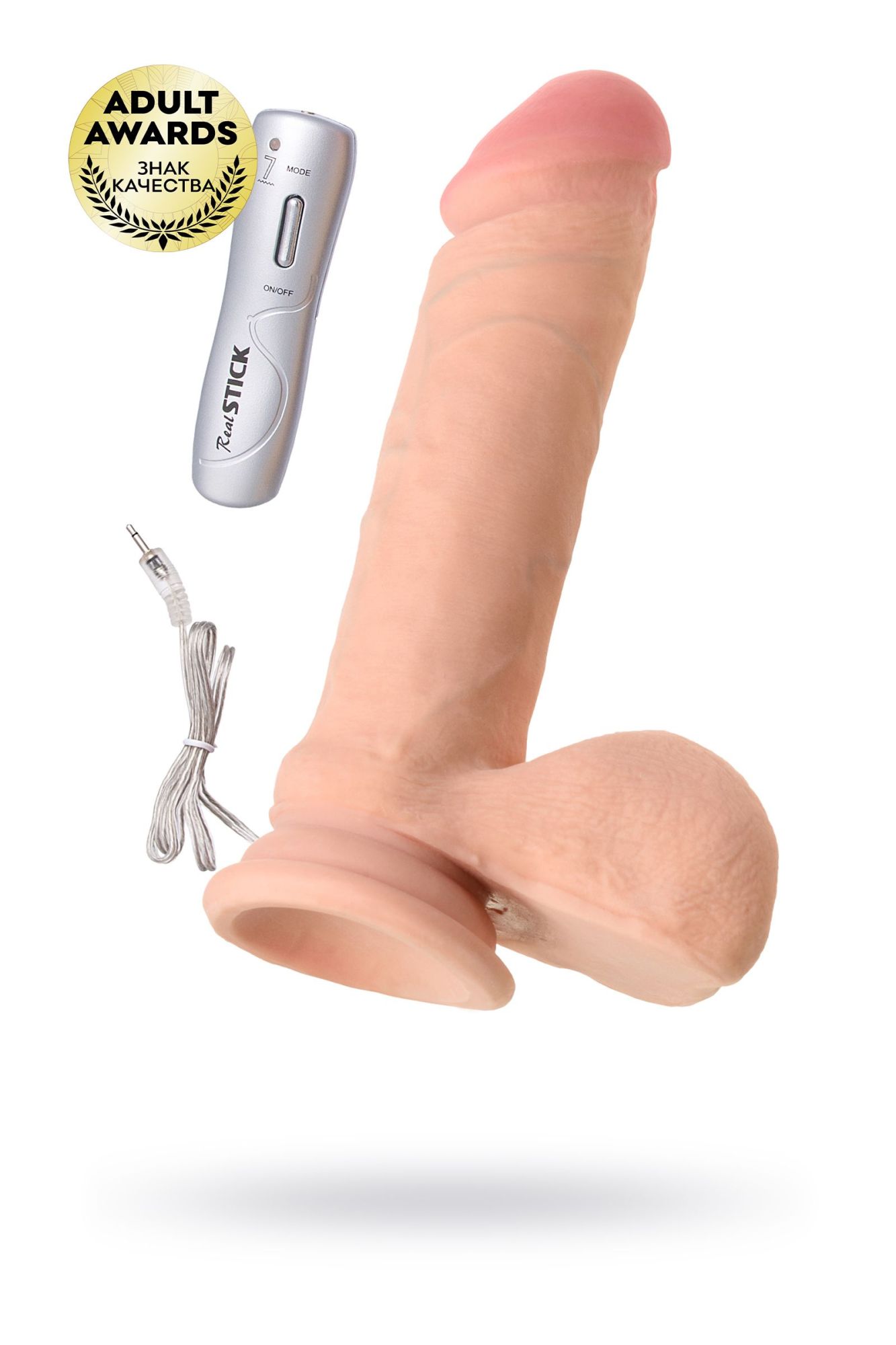 ротатор toyfa realstick elite brandon, softskin, телесный в Севастополе