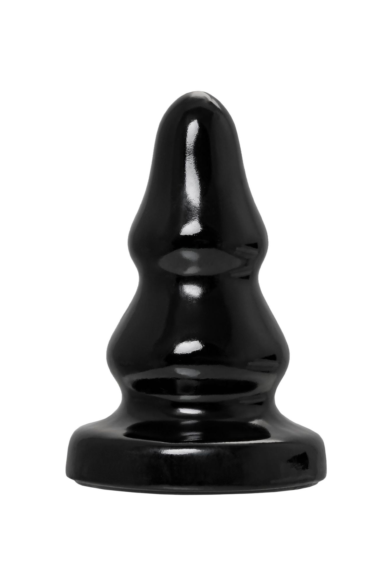 анальная втулка toyfa popo pleasure monoceros, pvc, черная, 15 см, ø 7 см в Севастополе