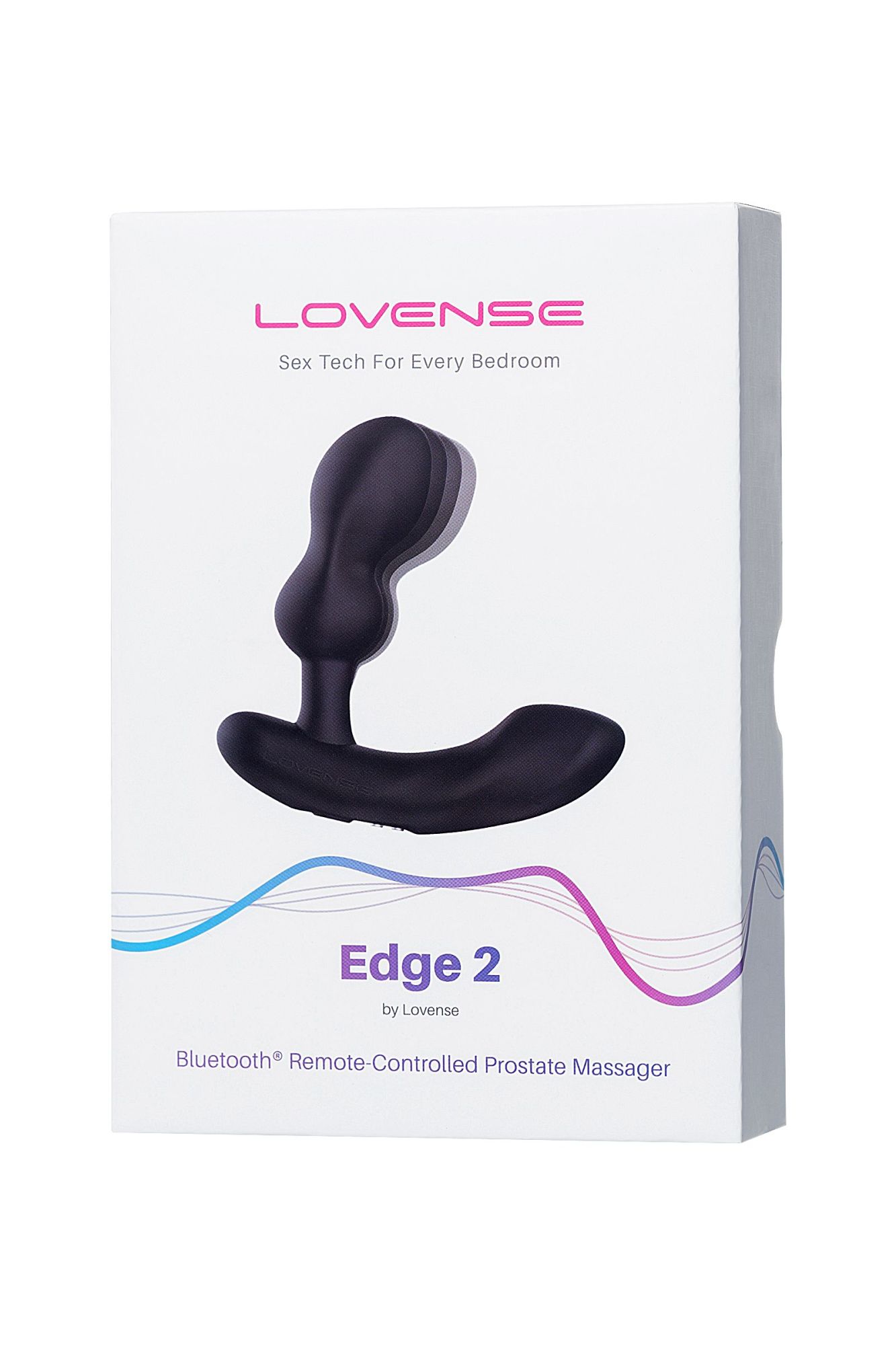 стимулятор простаты lovense edge 2, силикон, черный, 12,4 см в Севастополе