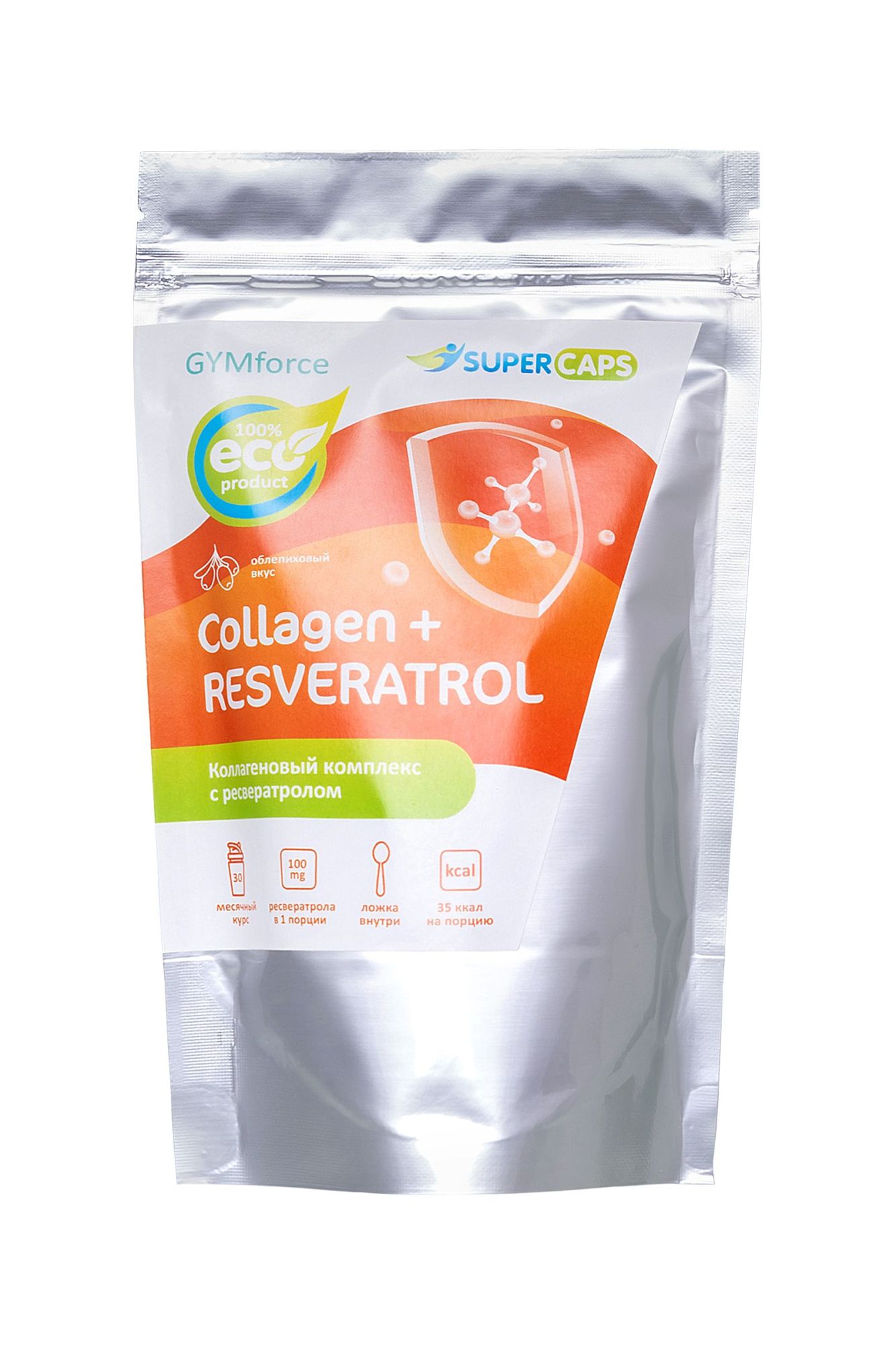 натуральный коллаген super caps, collagen с ресвератролом,150 г в Севастополе