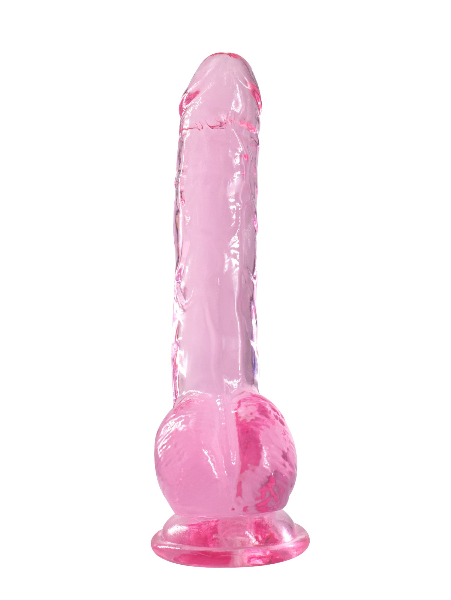 прозрачный дилдо intergalactic luminous pink 7086-01lola в Севастополе