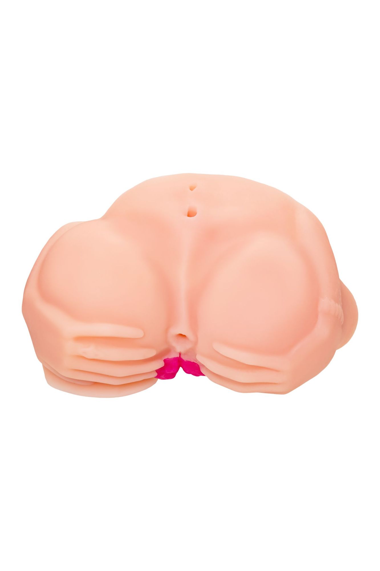 мастурбатор реалистичный toyfa juicy pussy nicole с вибрацией, вагина и анус, tpr, телесный, 19 см в Севастополе